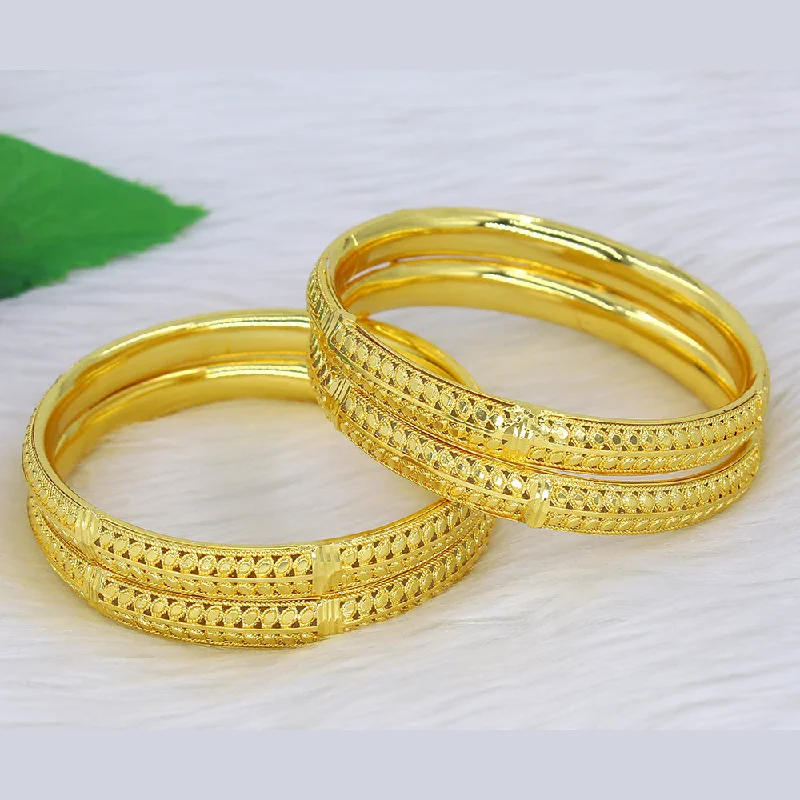 Mahavir Dye Gold Plating Bangles Set