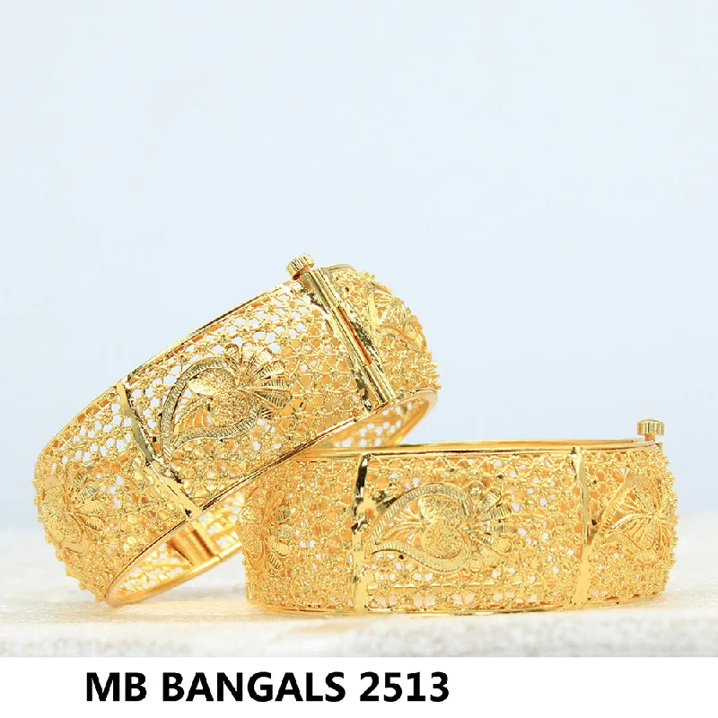 Luxury Jewelry At Unbeatable Discounts Mahavir Forming Gold Plated Bangle Set - MB BANGALS 2513 Luxury Jewelry At Unbeatable Discounts Mahavir Forming Gold Plated Bangle Set - MB BANGALS 2513