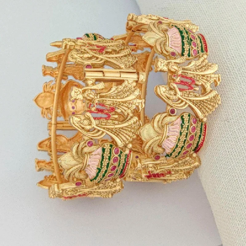 Timeless Jewelry At Special Discount Rates Manisha Jewellery Gold Plated Bangles Set Timeless Jewelry At Special Discount Rates Manisha Jewellery Gold Plated Bangles Set