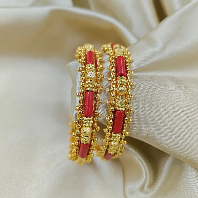 Affordable Luxury Jewelry For Every Occasion Manisha Jewellery Gold Plated Beads Bangles Set Affordable Luxury Jewelry For Every Occasion Manisha Jewellery Gold Plated Beads Bangles Set