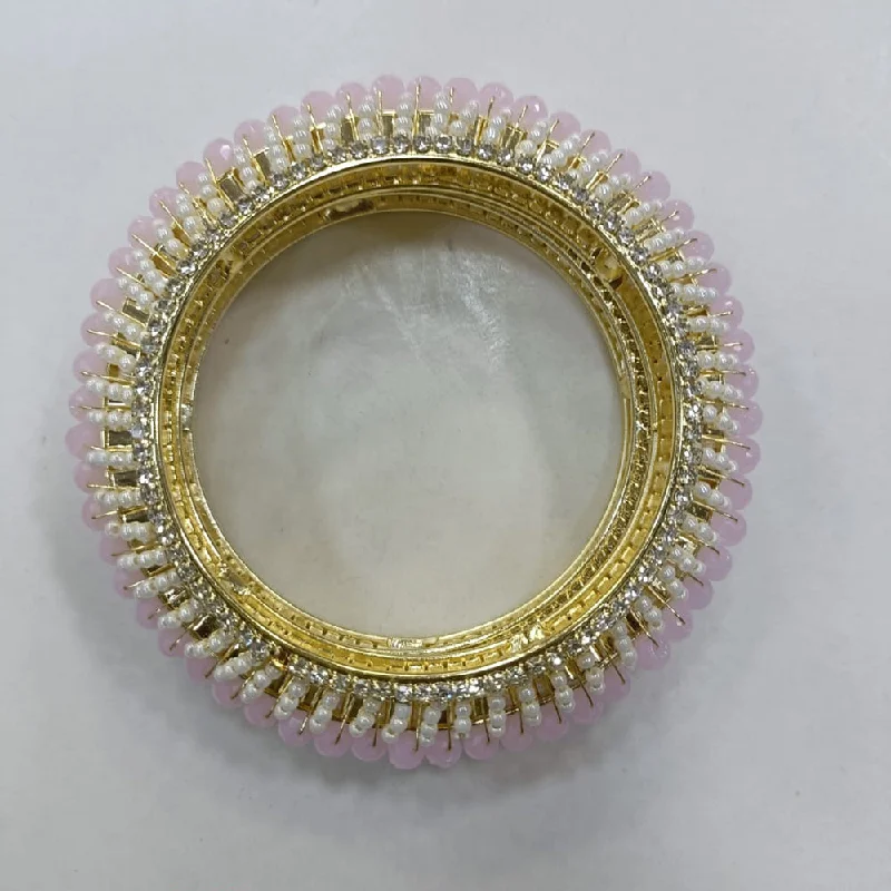 Seasonal Jewelry Sale – Upgrade Your Style Today Manisha Jewellery Gold Plated Pearl Bangle Seasonal Jewelry Sale – Upgrade Your Style Today Manisha Jewellery Gold Plated Pearl Bangle
