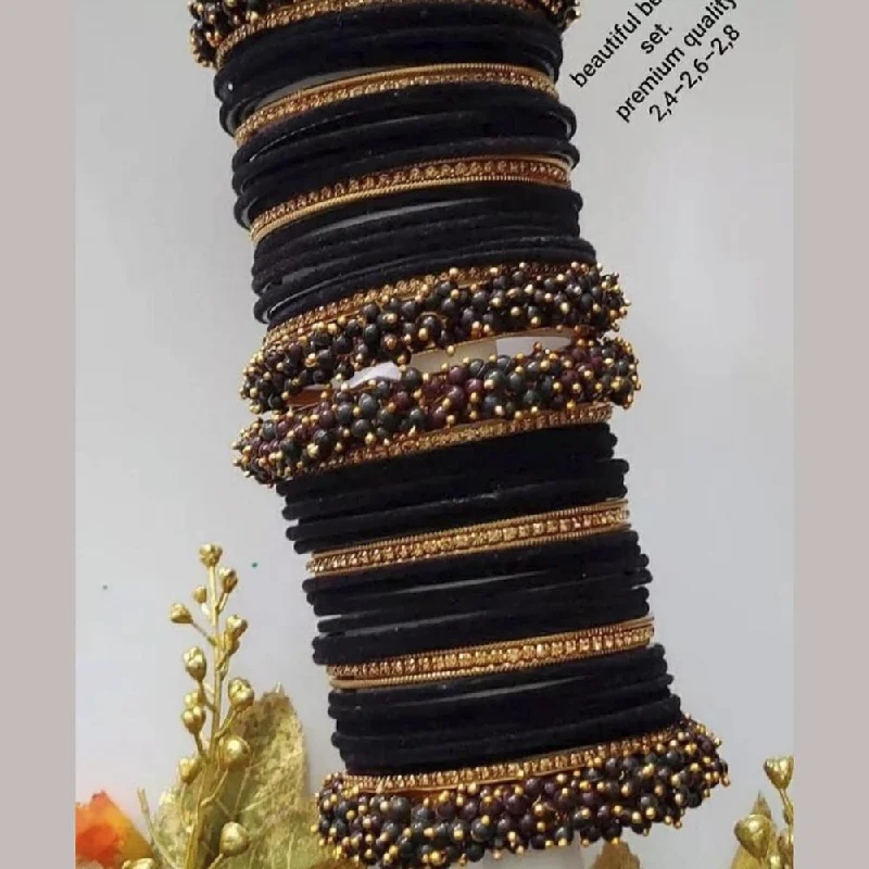 Save On Luxury Jewelry Pieces – Limited-Time Offers Martina Jewels Pack Of 6 Traditional Gold Plated Thread & Mirror And Pearl Bangles Set - BG-110 Save On Luxury Jewelry Pieces – Limited-Time Offers Martina Jewels Pack Of 6 Traditional Gold Plated Thread & Mirror And Pearl Bangles Set - BG-110