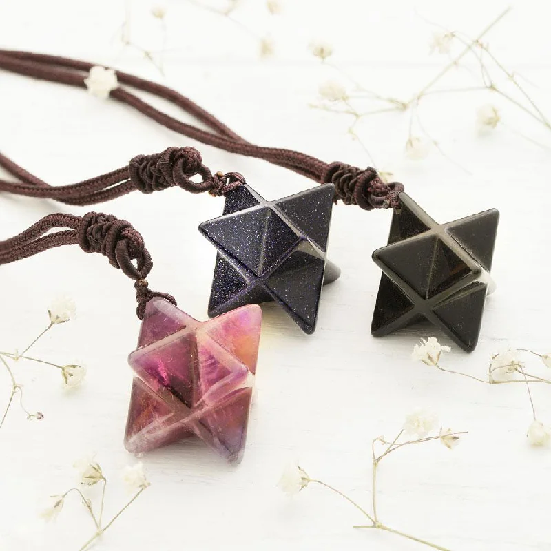 Jewelry Sale Alert – Shop Timeless Elegance Today Merkaba Crystal Necklace