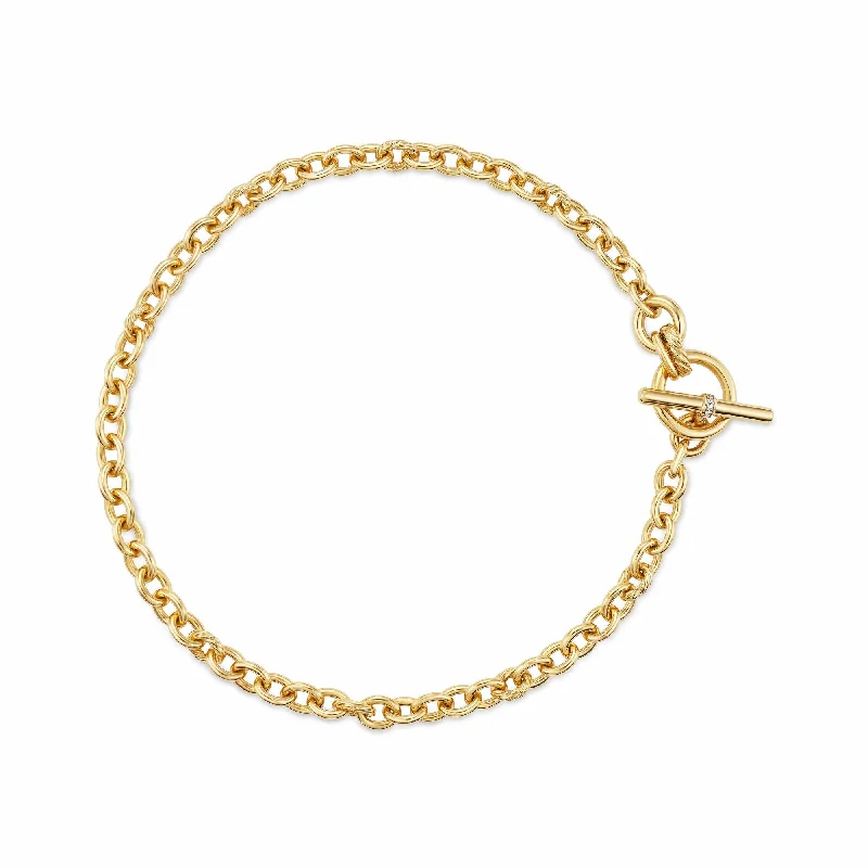 Upgrade Your Jewelry Collection For Less 8 - 12.5mm Mercer Single Row Toggle Necklace Upgrade Your Jewelry Collection For Less 8 - 12.5mm Mercer Single Row Toggle Necklace