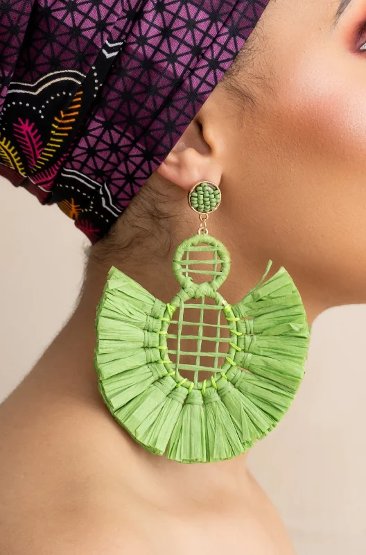 Flash Sale On Stunning Jewelry – Don't Miss Out NARI EARRINGS in green