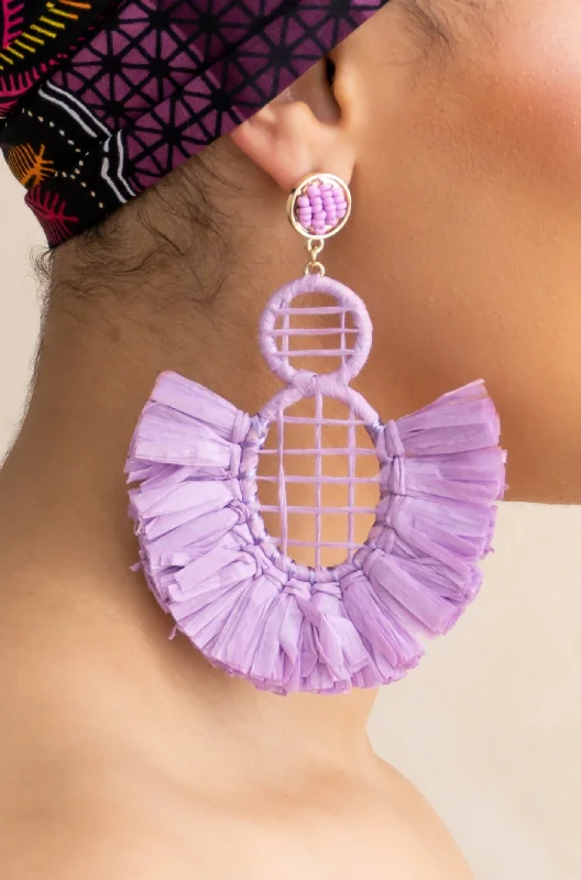 Fashion-Forward Jewelry At Incredible Prices NARI EARRINGS in purple
