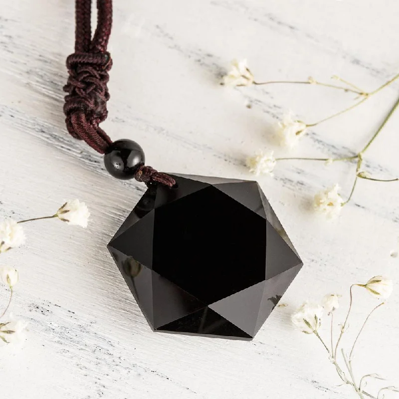 Don't Miss These Dazzling Jewelry Discounts Obsidian Vitality Necklace