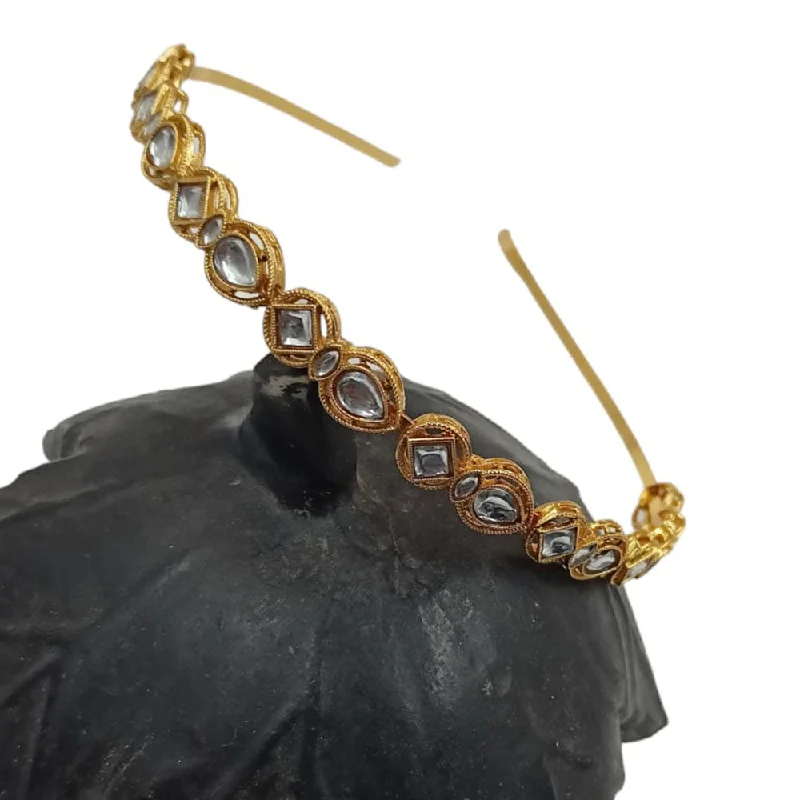 Luxury Jewelry Without The Luxury Price Tag Padmawati Bangles Gold Plated Kundan Hair Band