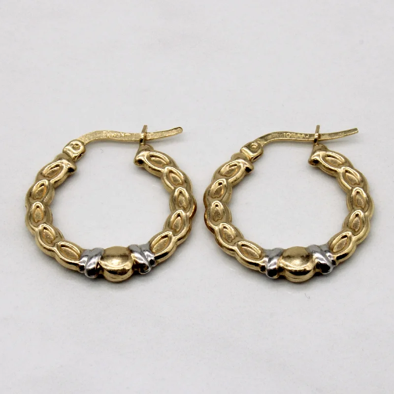 Affordable Elegance – Special Jewelry Sale Now Live Patterned Hoop Earrings |