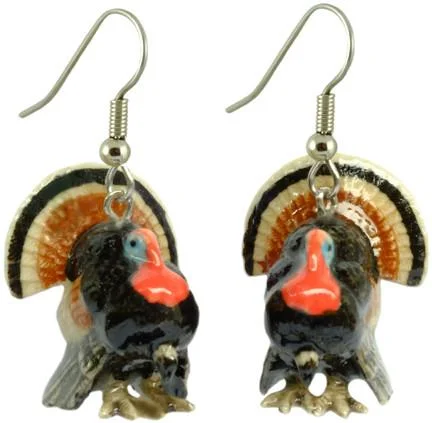 Shop Handcrafted Jewelry At Special Promotional Rates Turkey Porcelain Earrings
