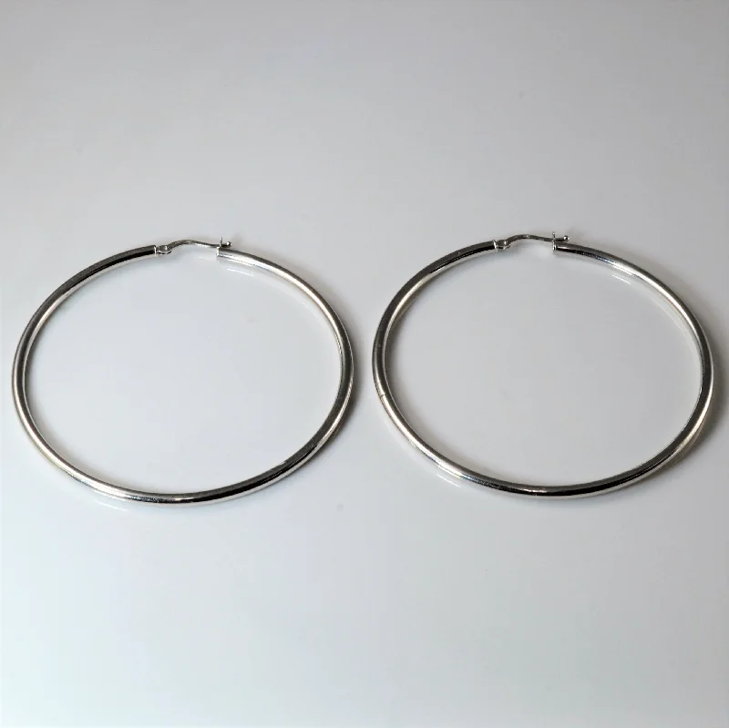 Glamorous Jewelry, Glamorous Deals – Shop Now Plain Hoop Earrings