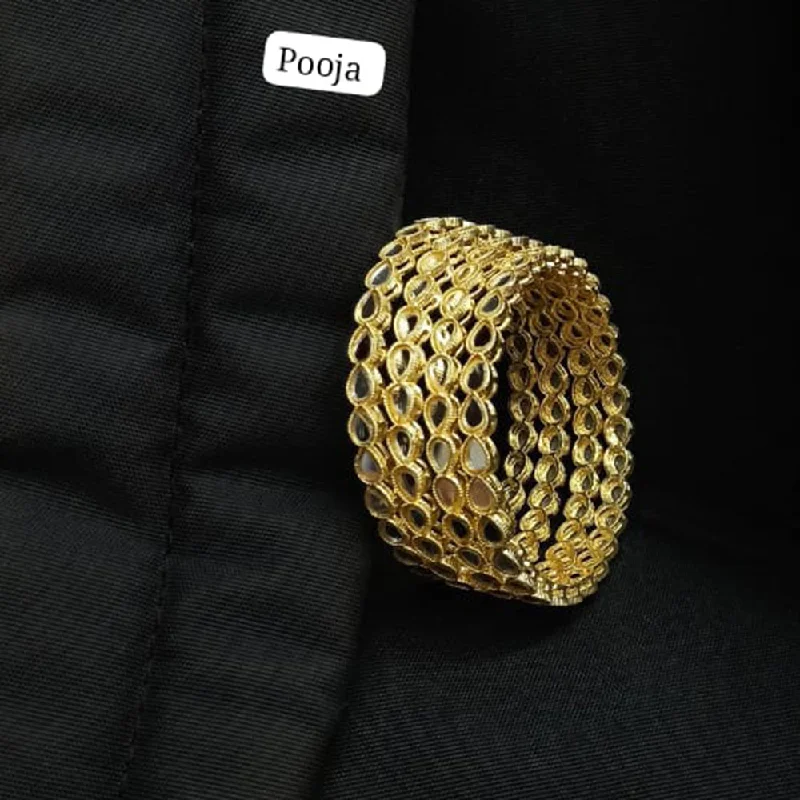 Sparkle More For Less – Jewelry Sale Happening Now Pooja Bangles Gold Plated Bangles Set Sparkle More For Less – Jewelry Sale Happening Now Pooja Bangles Gold Plated Bangles Set