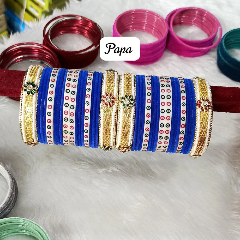 Luxury Jewelry Clearance – Shop Premium Styles Now Pooja Bangles Gold Plated Velvet Bangle Set Luxury Jewelry Clearance – Shop Premium Styles Now Pooja Bangles Gold Plated Velvet Bangle Set
