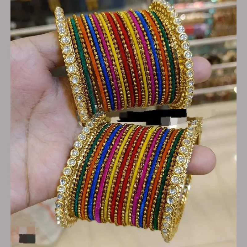Best Jewelry Deals – Shop Premium Pieces At Great Prices Pooja Bangles Gold Plated Velvet Bangles Set Best Jewelry Deals – Shop Premium Pieces At Great Prices Pooja Bangles Gold Plated Velvet Bangles Set