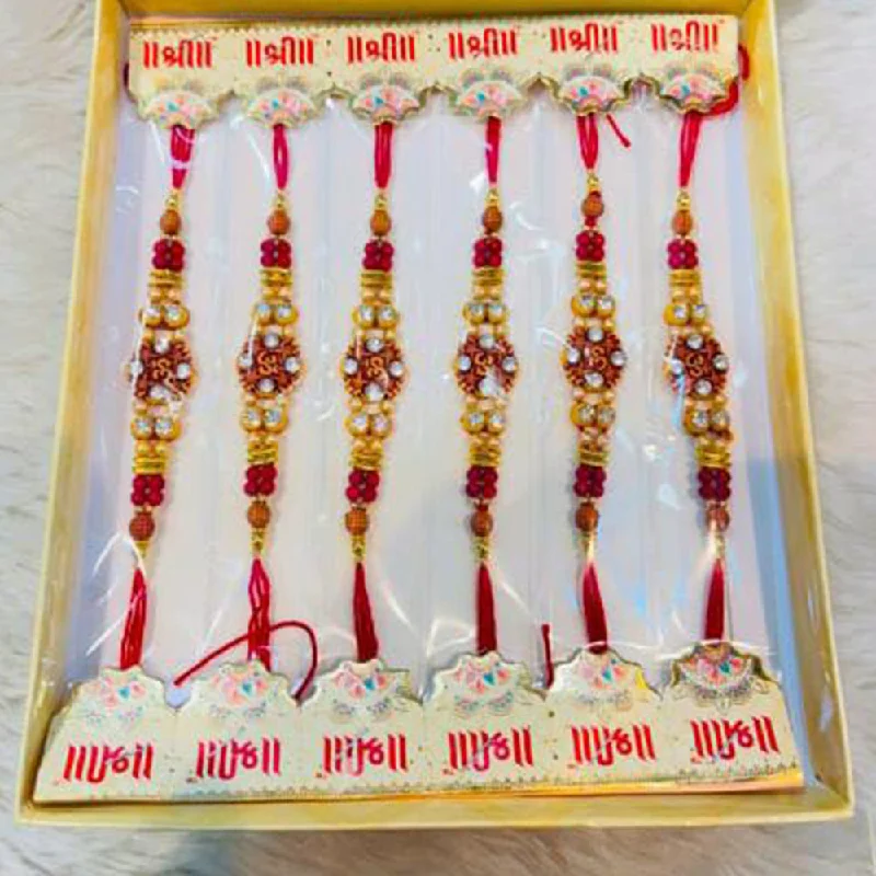 Pooja Bangles Rakhi Combo