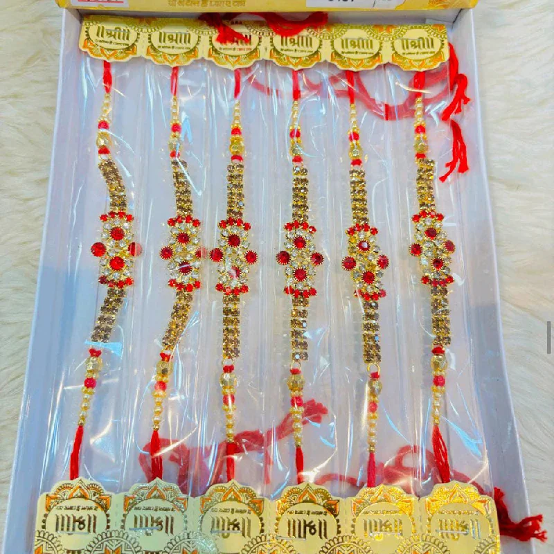 Pooja Bangles Rakhi Combo