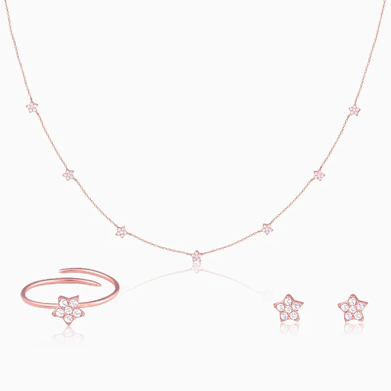 Affordable Luxury Jewelry For Every Occasion Rose Gold Star Constellation Set