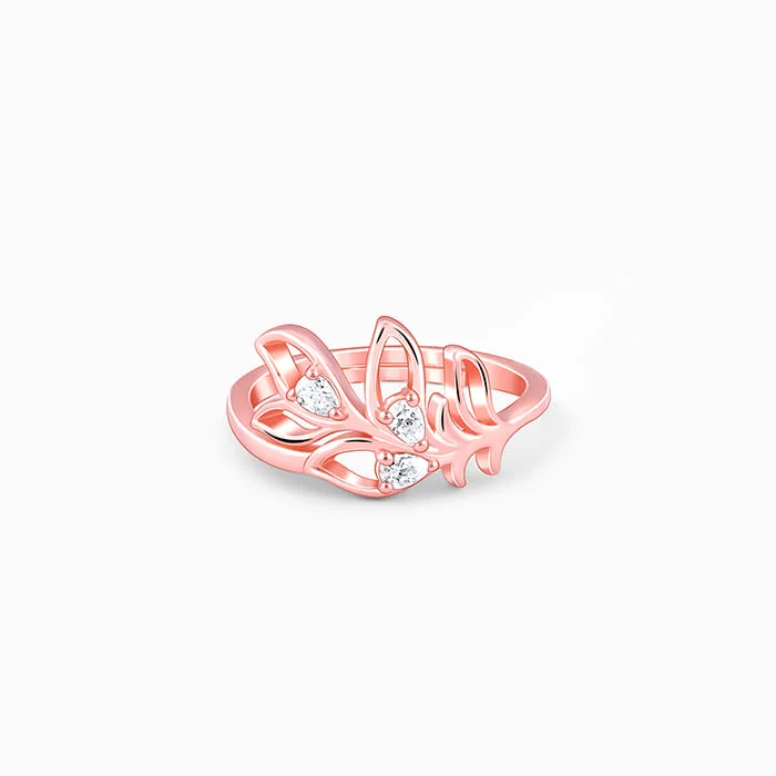 Flash Sale On Exquisite Jewelry – Don't Miss Out Rose Gold Mor Pankh Ring