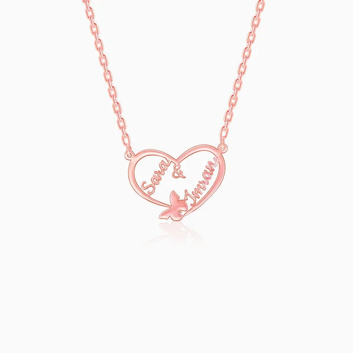 Exclusive Jewelry Sale – Shine For Less Rose Gold Personalised Forever Yours Pendant