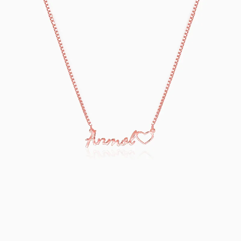 Exclusive Jewelry Sale – Sparkle For Less Rose Gold Personalised Life Partner Pendant