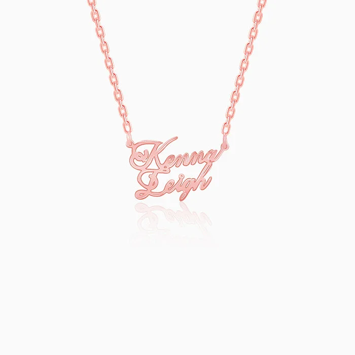 Huge Savings On Timeless Jewelry Collections Rose Gold Personalised Perfect Match Pendant