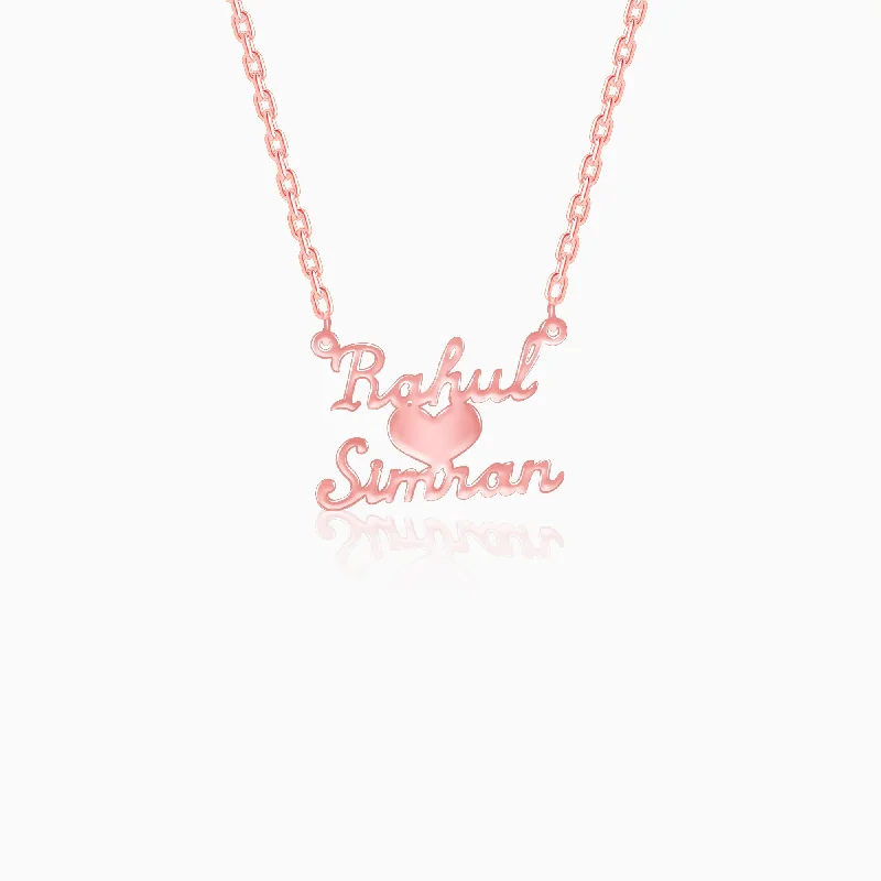 Shop Dazzling Jewelry At The Best Prices Rose Gold Personalised We Two Pendant