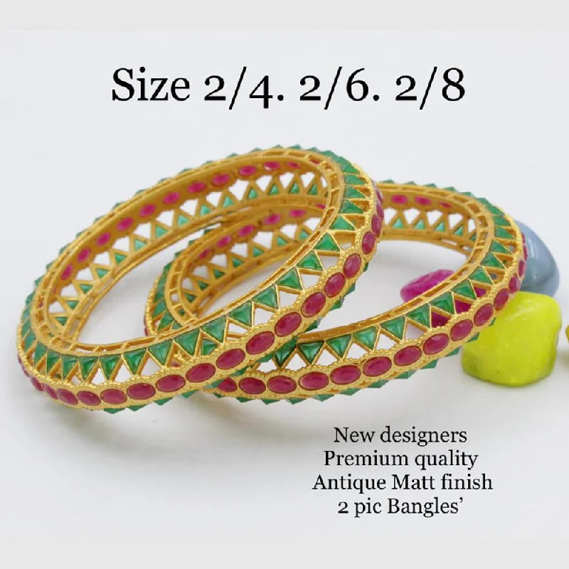 Premium Diamond Jewelry For Unforgettable Moments Sai Fashion Gold Plated Kundan Stone Bangles Premium Diamond Jewelry For Unforgettable Moments Sai Fashion Gold Plated Kundan Stone Bangles