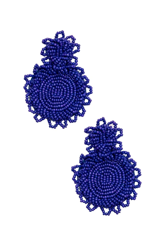 Affordable Elegance – Special Jewelry Sale Now Live SASHA EARRINGS in Indigo