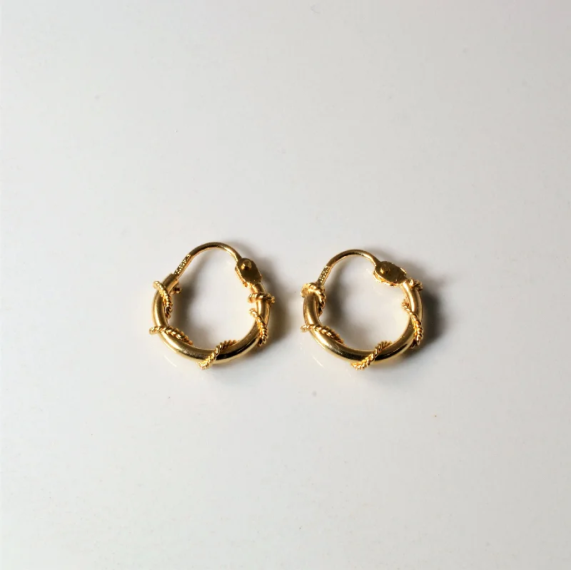 Jewelry Deals That Sparkle – Shop Today Small Braided Hoop Earrings |