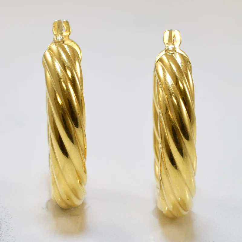 Jewelry Flash Sale – Stylish Designs At Unbeatable Rates Twisted Yellow Gold Hoop Earrings | Jewelry Flash Sale – Stylish Designs At Unbeatable Rates Twisted Yellow Gold Hoop Earrings |
