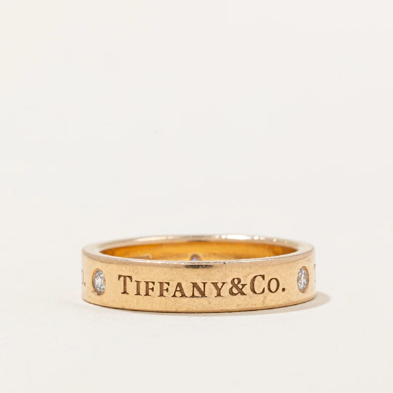 Shop Stylish Jewelry Now And Save Big 'Tiffany & Co' T&Co. Band Ring | 0.06ctw | SZ 5.75 |