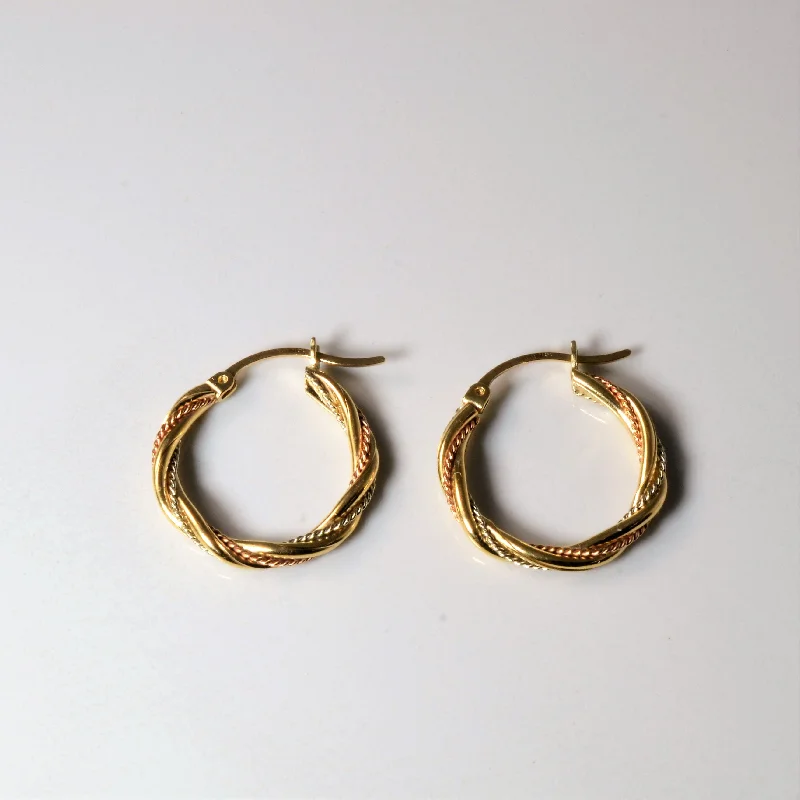 The Perfect Accessory For Less – Jewelry Sale Live Twisted Hoop Earrings |