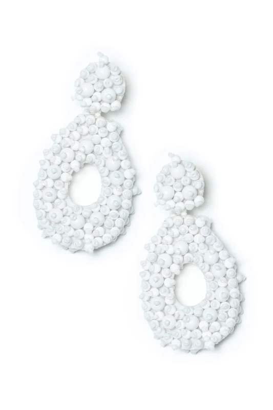 Limited-Time Offer On Elegant Jewelry Pieces VIVI EARRINGS in white