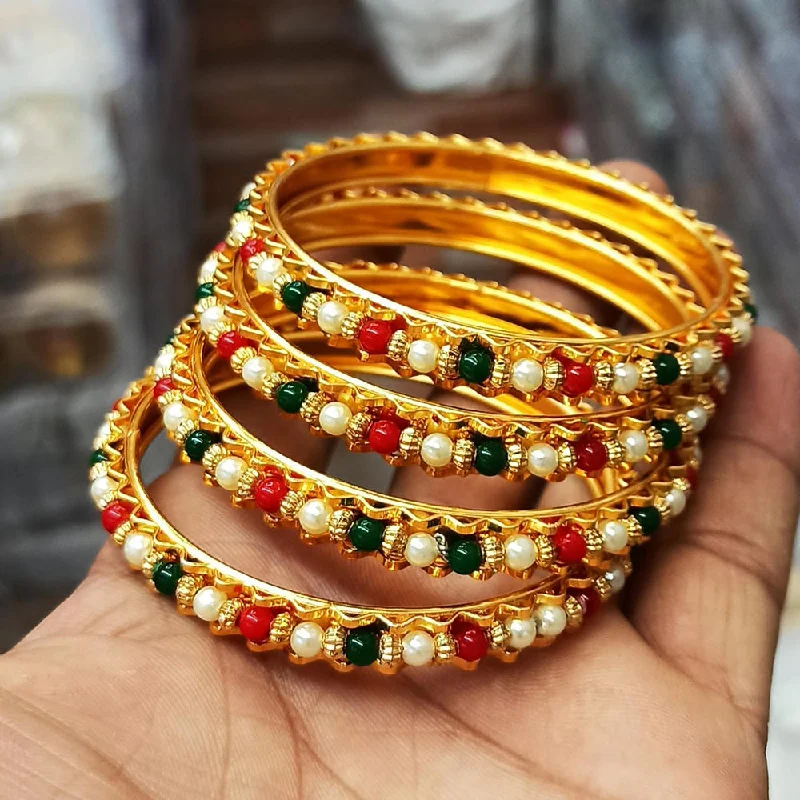 Elegant Designs, Unbeatable Discounts – Shop Jewelry Now Manisha Jewellery Gold Plated Beads Bangles Set Elegant Designs, Unbeatable Discounts – Shop Jewelry Now Manisha Jewellery Gold Plated Beads Bangles Set