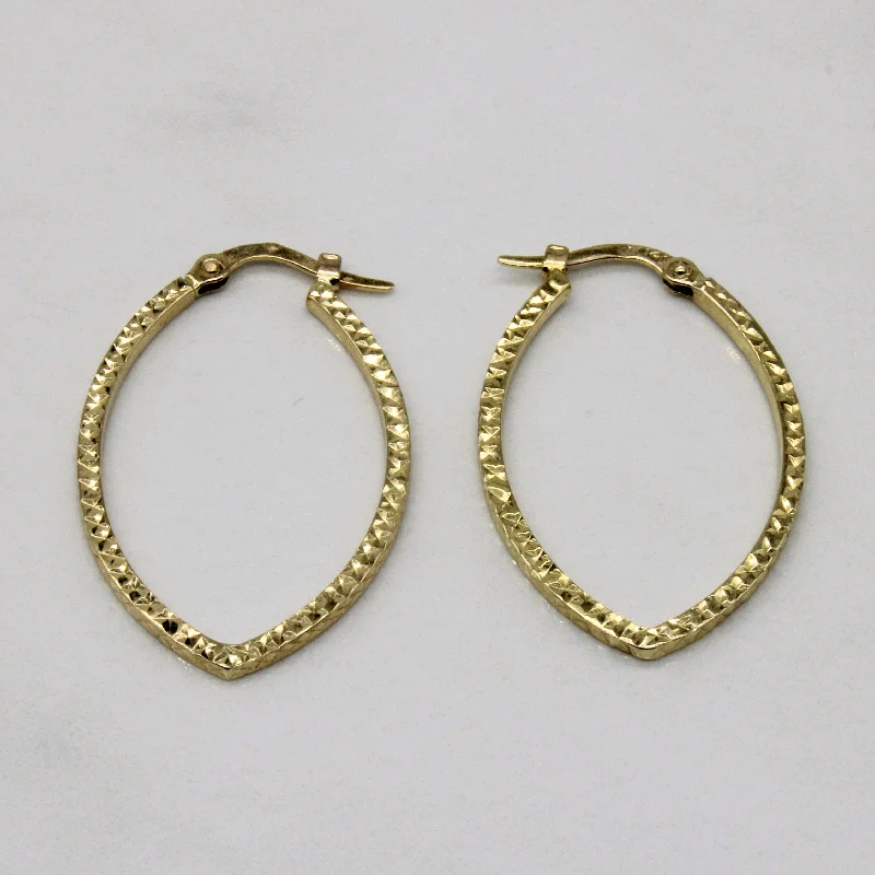 Luxury Jewelry Without The Luxury Price Tag Yellow Gold Oval Hoop Earrings |