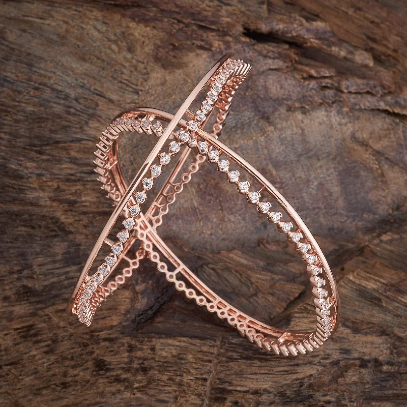 Elegant Rose Gold Jewelry For A Stylish Touch Zircon Bangle 177584